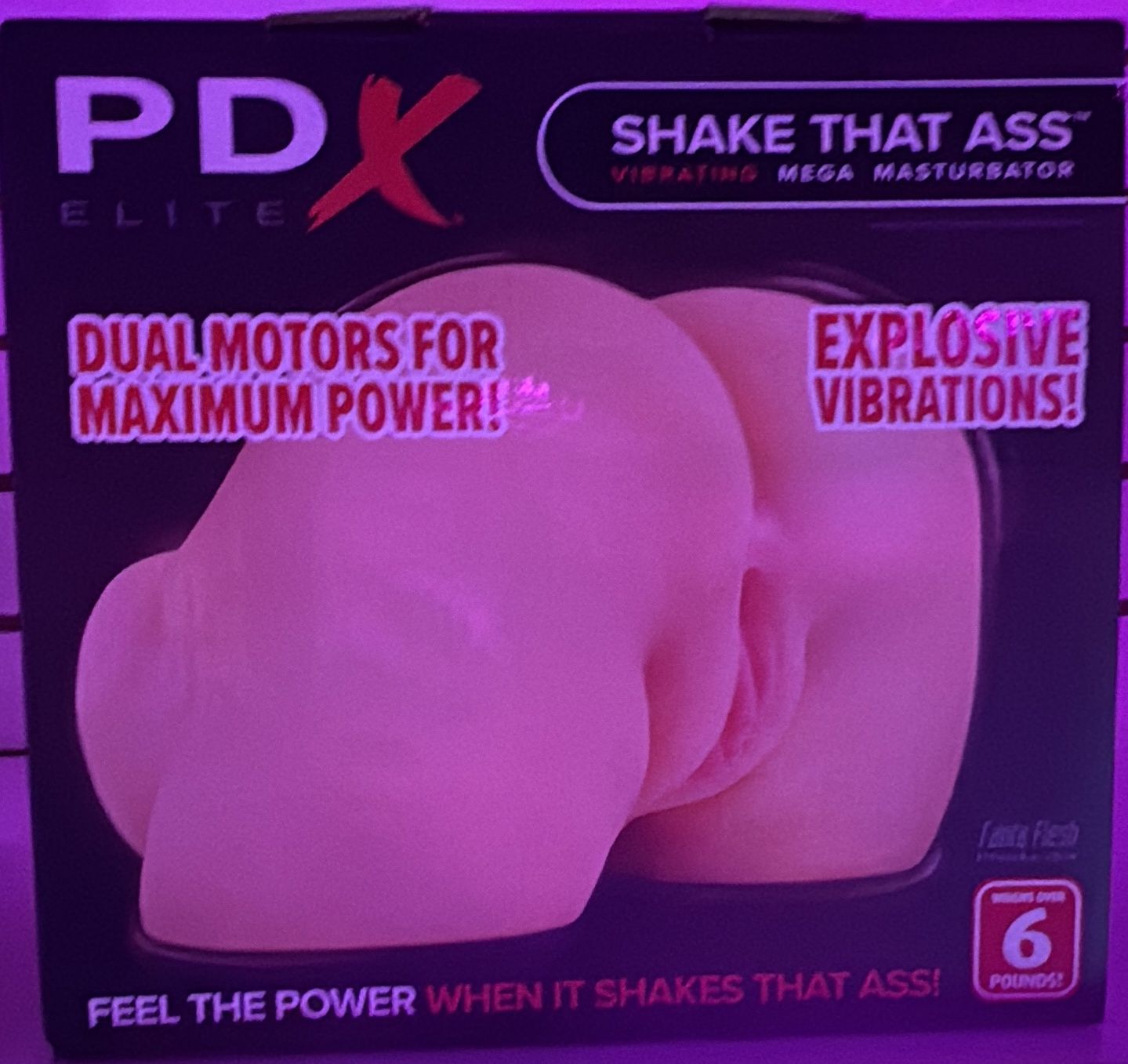 PDX Shake That Ass Vibrating Masturbation