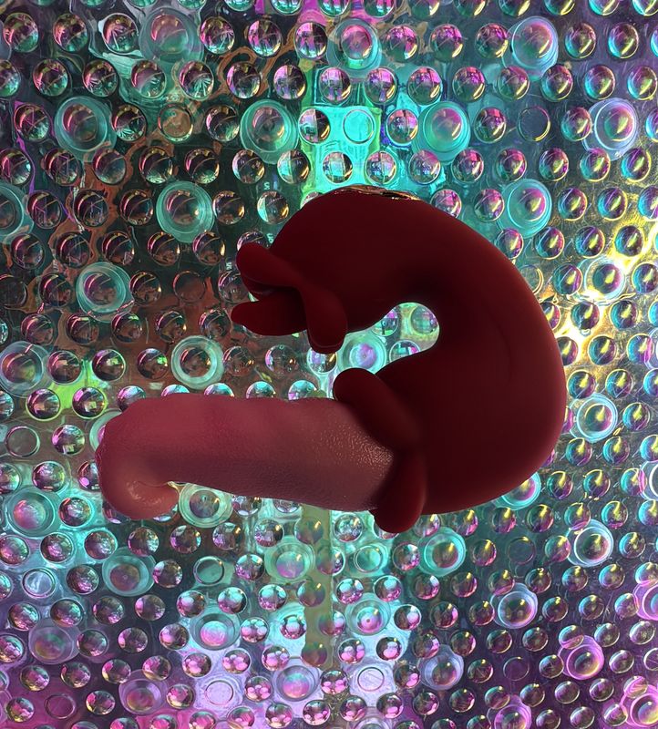 Realistic Winding Tongue w/Clit Licker