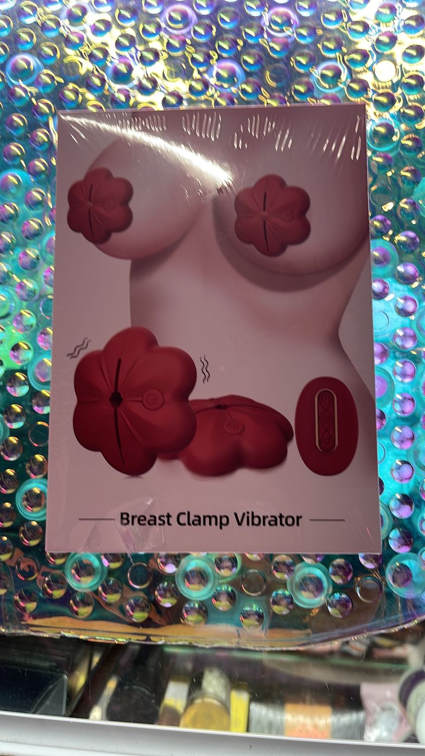 Breast Clamp Vibrator w/Remote
