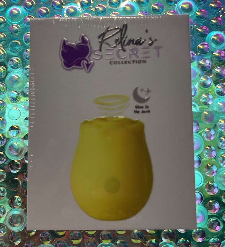 “Glow in the Dark&quot; Neon Yellow Rose