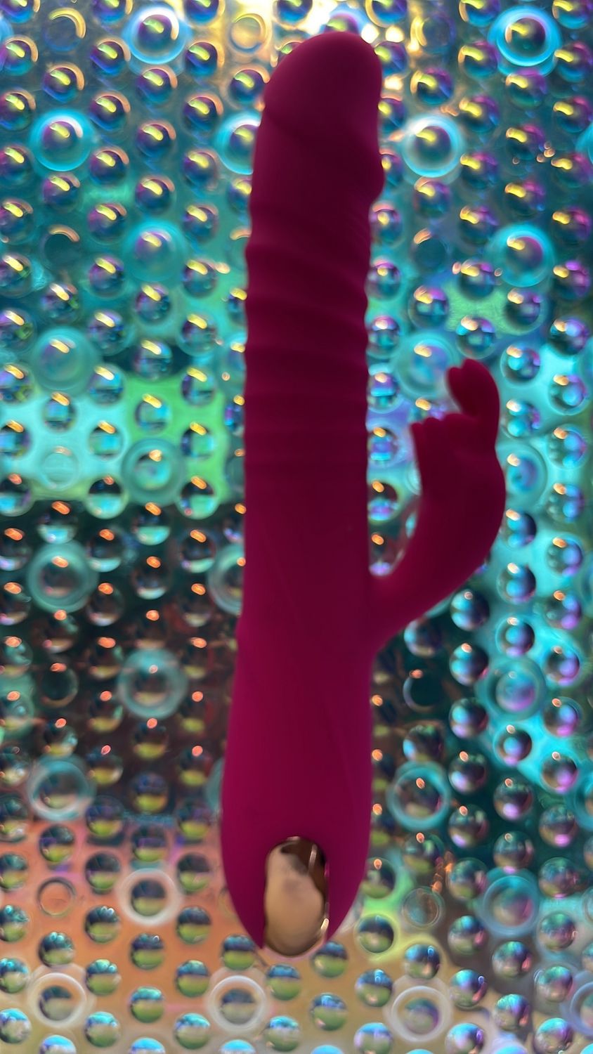 Pink Thrusting Rabbit Vibrator