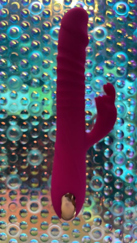 Pink Thrusting Rabbit Vibrator