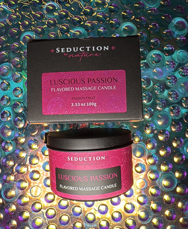 Luscious Passion Edible Massage Candle