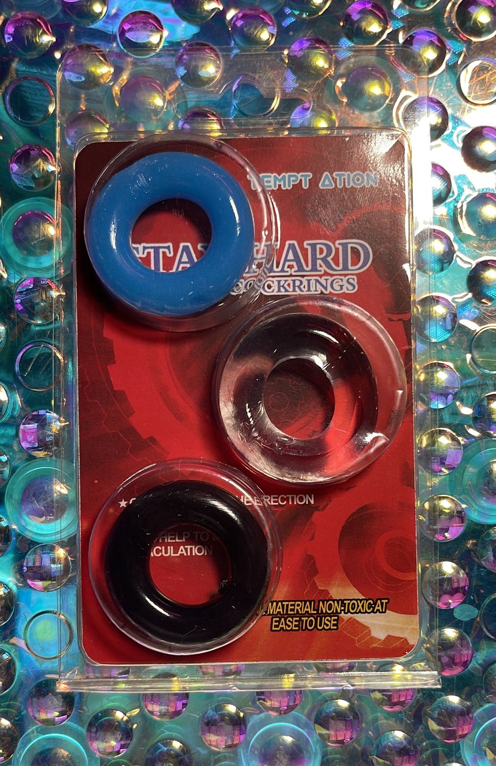 Stay Hard Beaded Cockrings