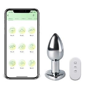 Heart Anal Vibrator w/Remote &amp; App