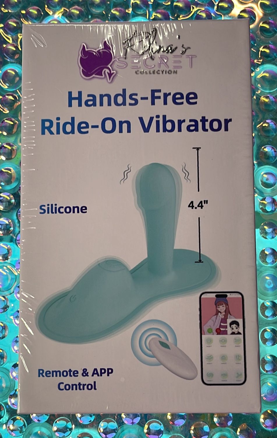 Sit &amp; Ride Vibrator w/Remote &amp; App