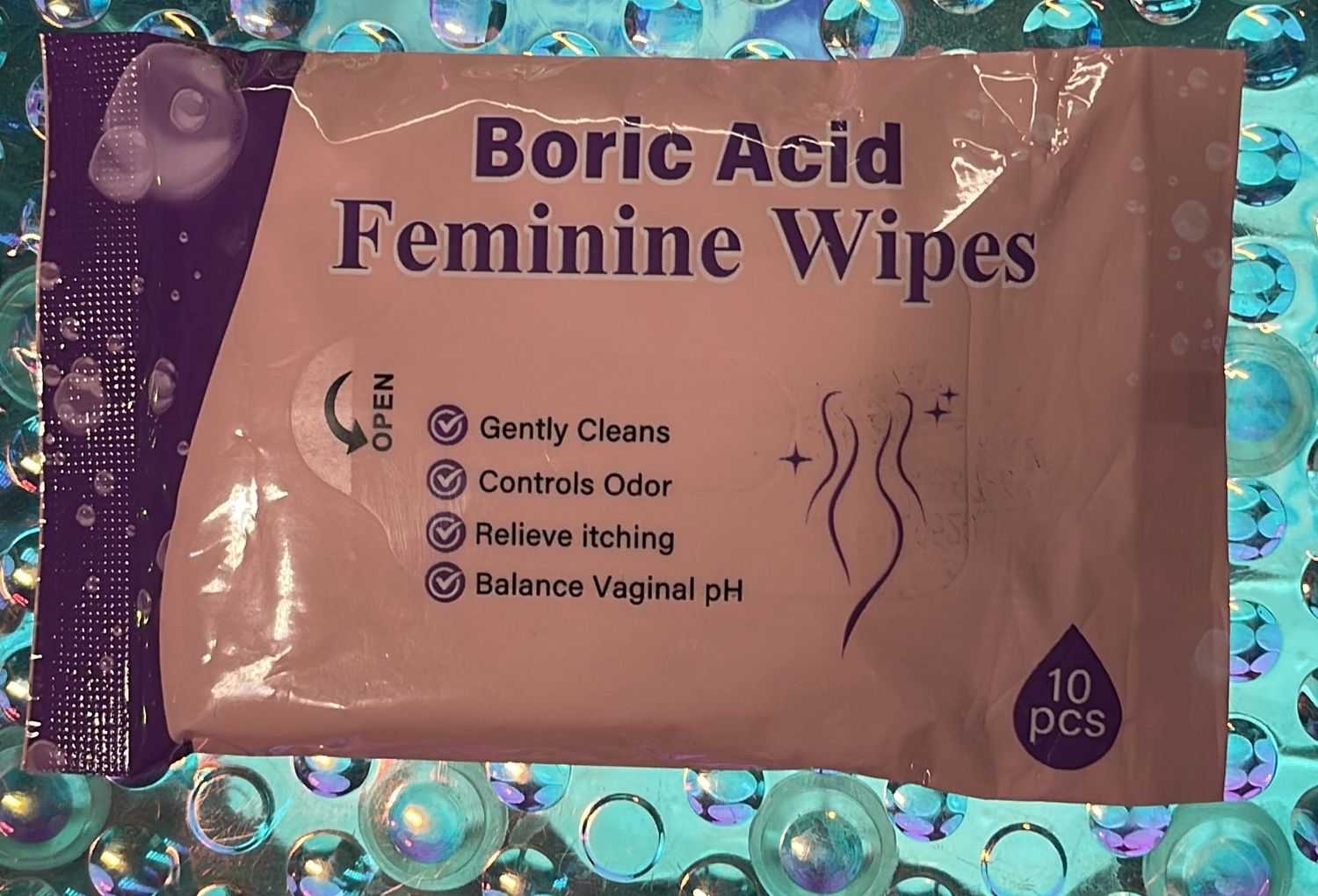 Boric Acid Feminine Wipes
