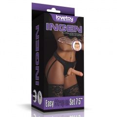 7.5&quot; Easy Strap On Set &quot;Flesh&quot;