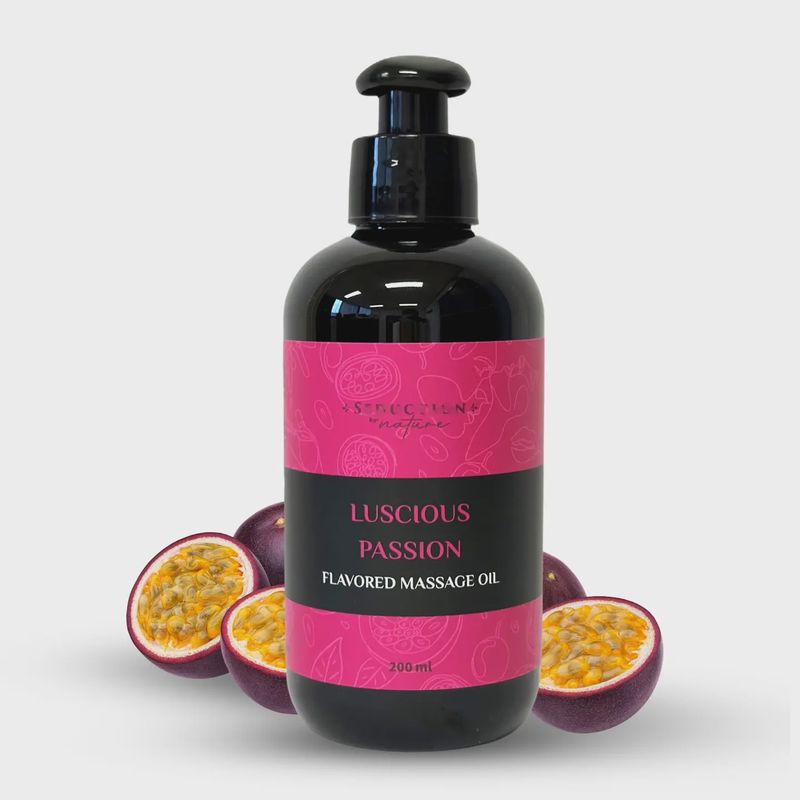 Luscious Passion Flavored Massage Oil "Passion Fruit"