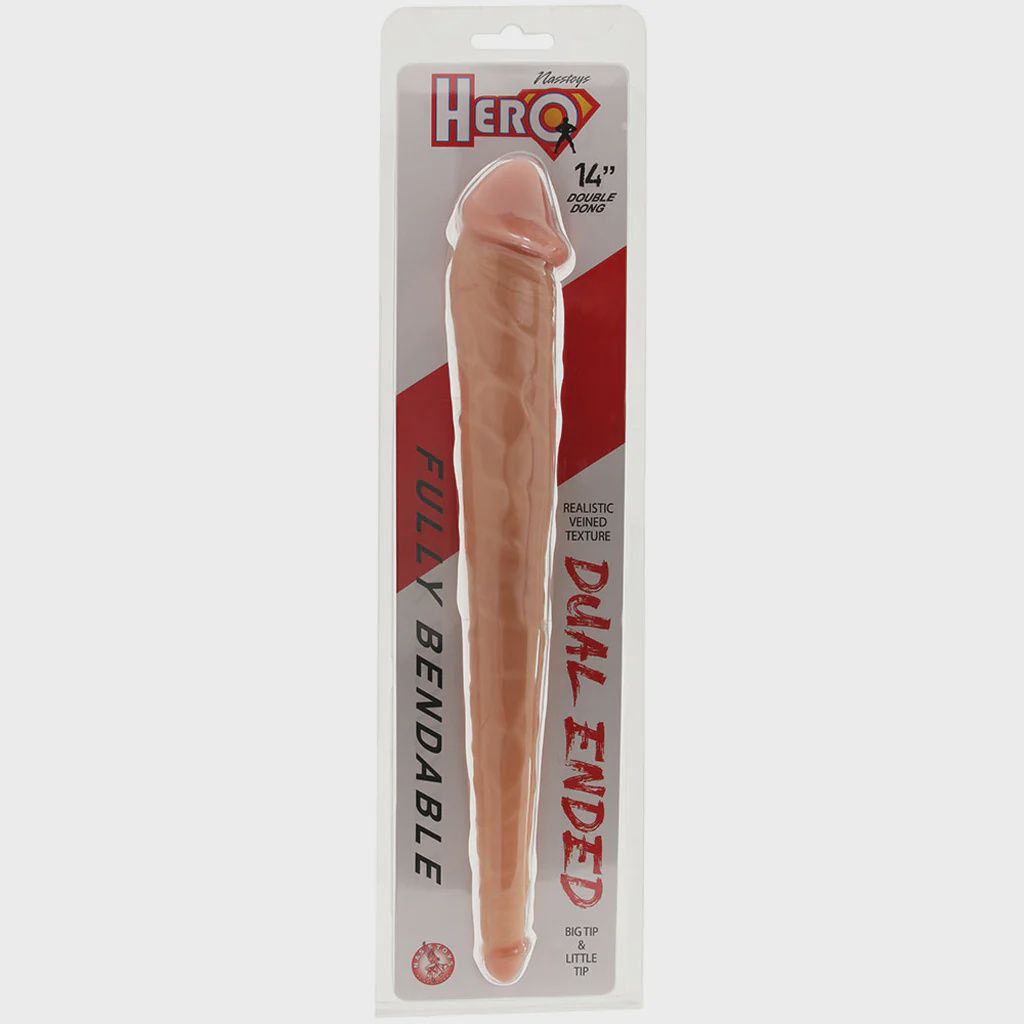 Hero 14in Dual Ended Dildo