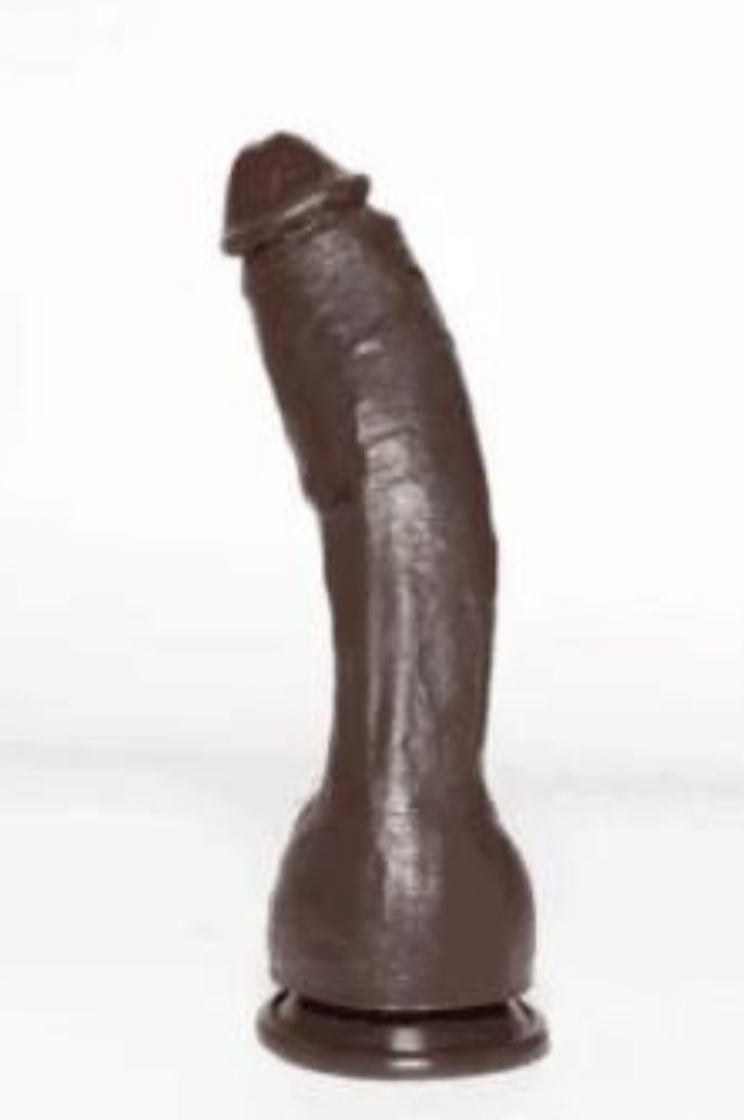 Chocolate Realistic Dildo (No Bone)