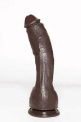 Chocolate Realistic Dildo (No Bone)