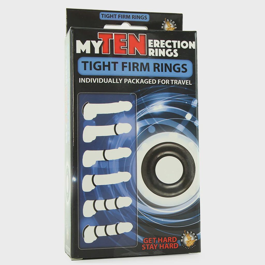 My 10 Erection Rings