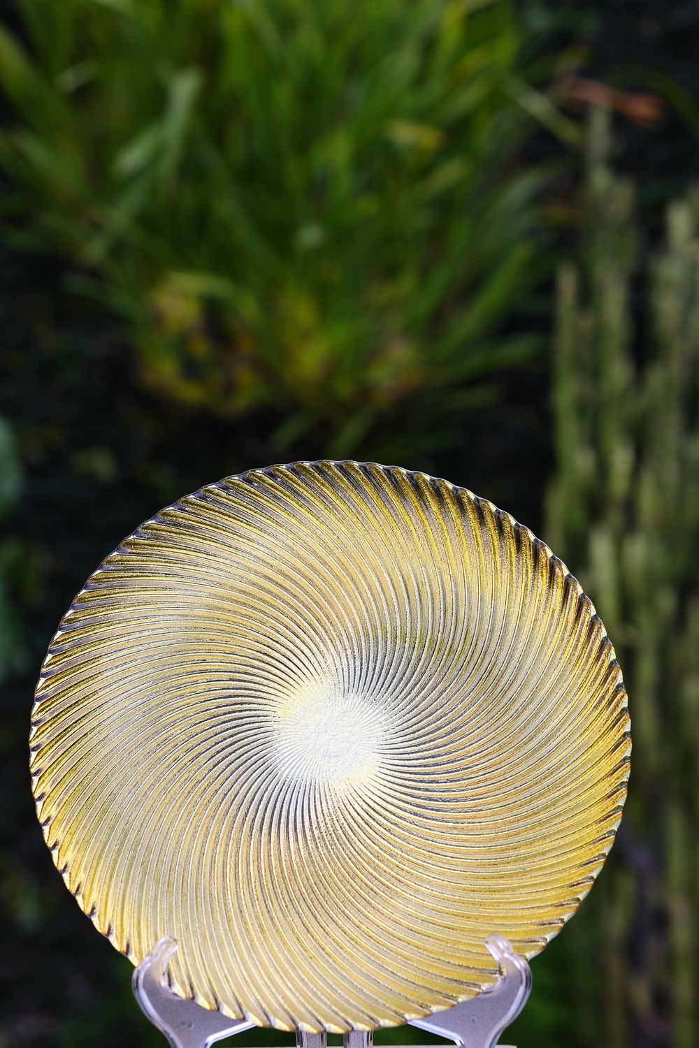 BAJO PLATO CRISTAL CARLA