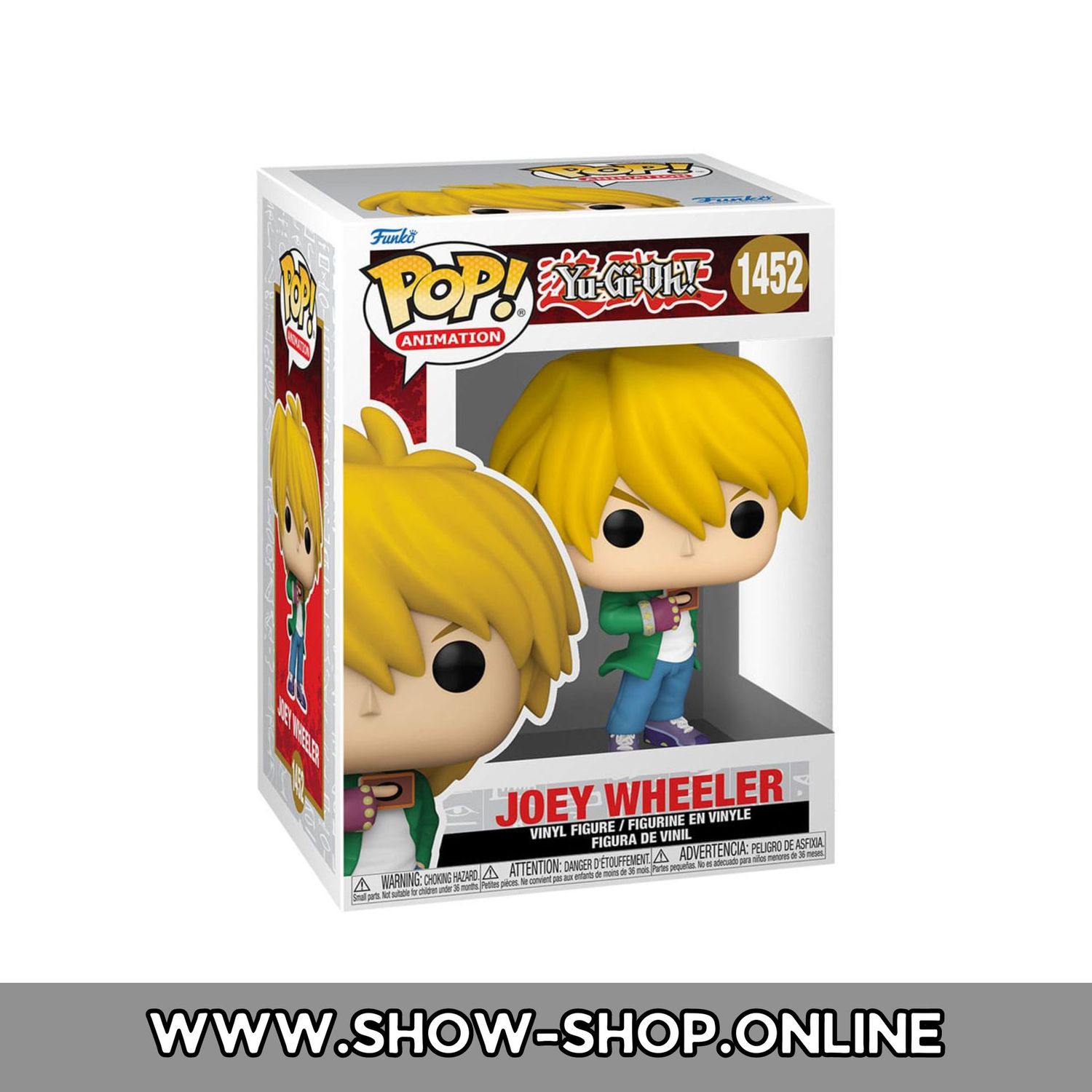 Yu-Gi-Oh! POP! Animation Vynil Figur Joey Wheeler 9cm