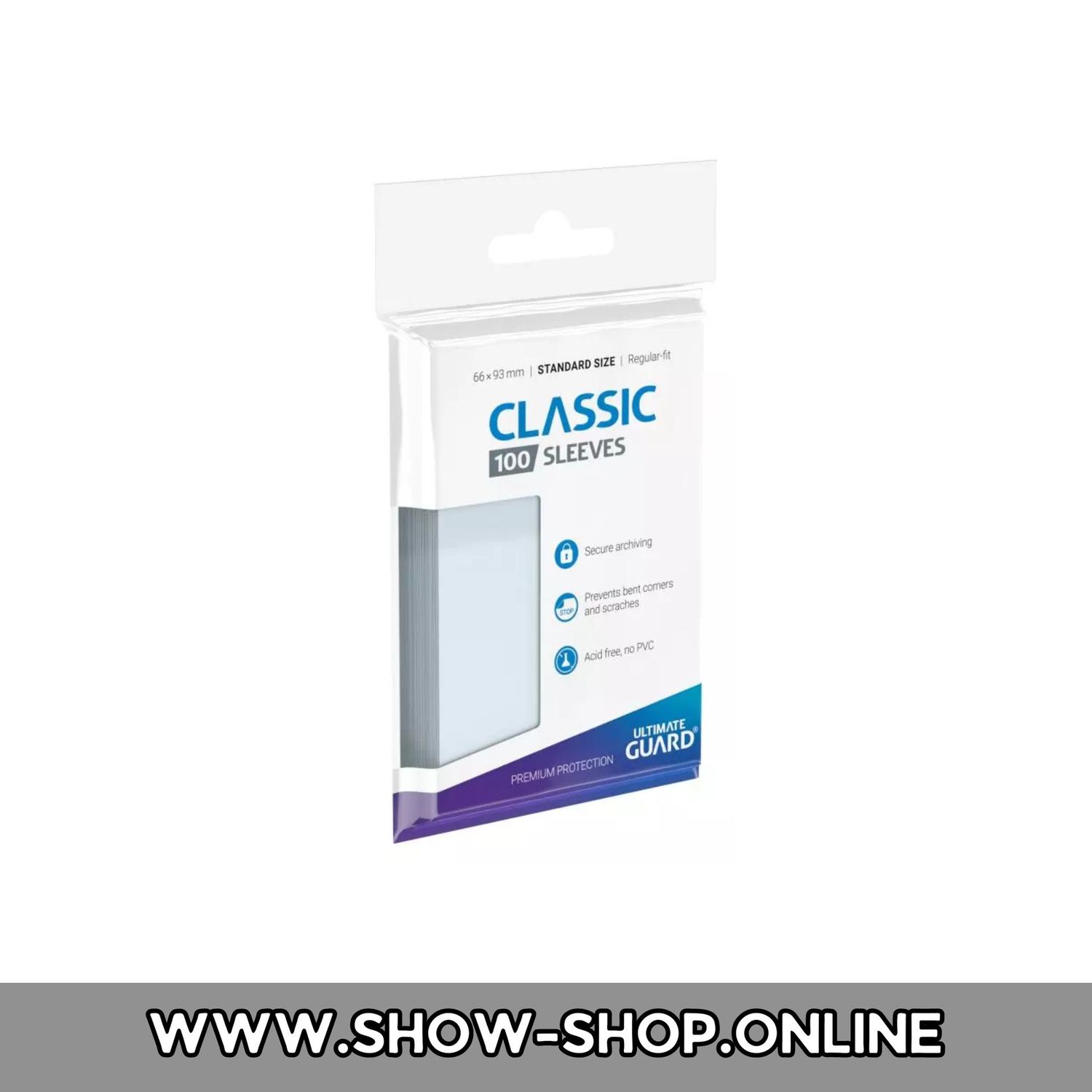 Ultimate Guard Classic Soft Sleeves Standardgröße Transparent (100)