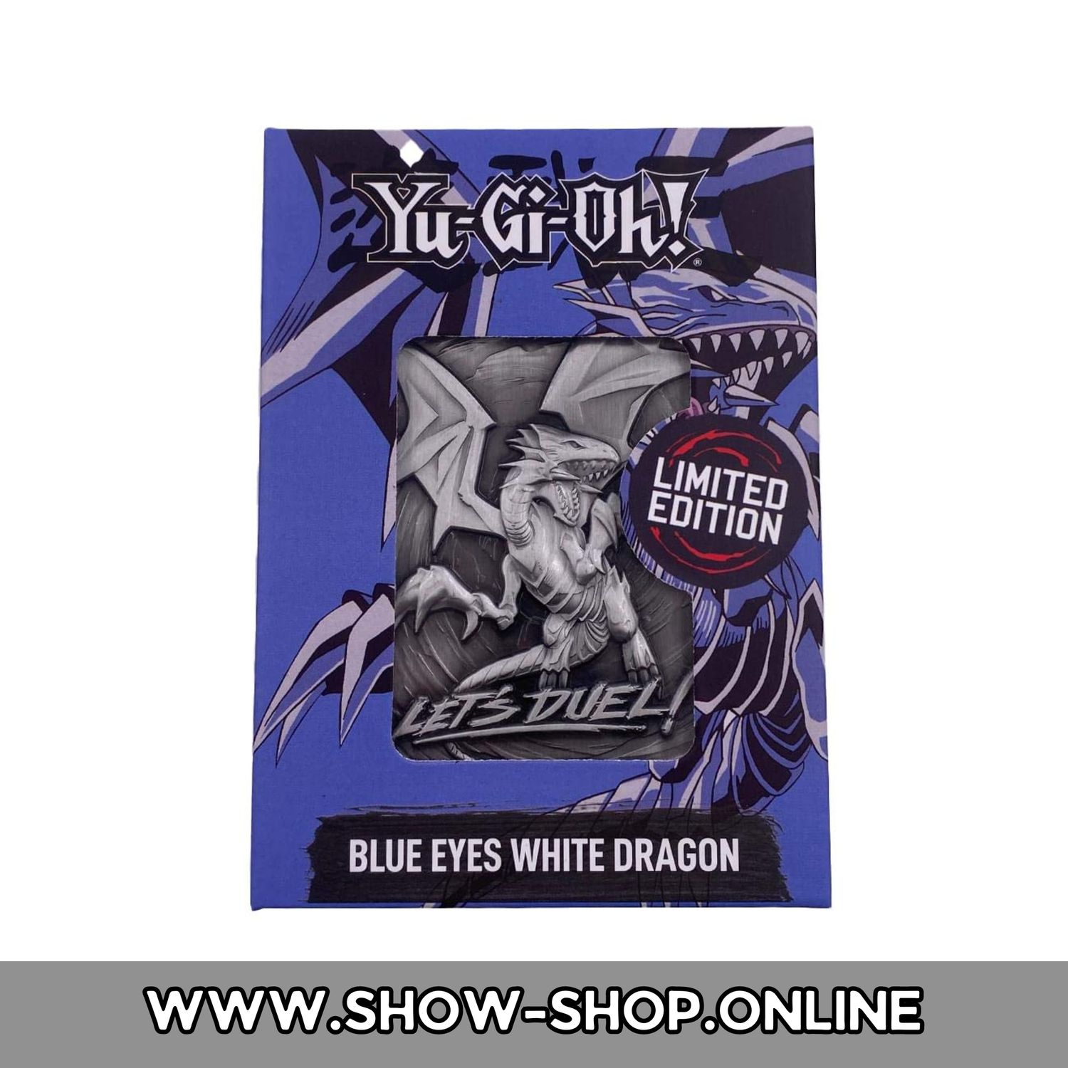 Blue Eyes White Dragon METALL KARTE - 9995 STÜCK AUFLAGE