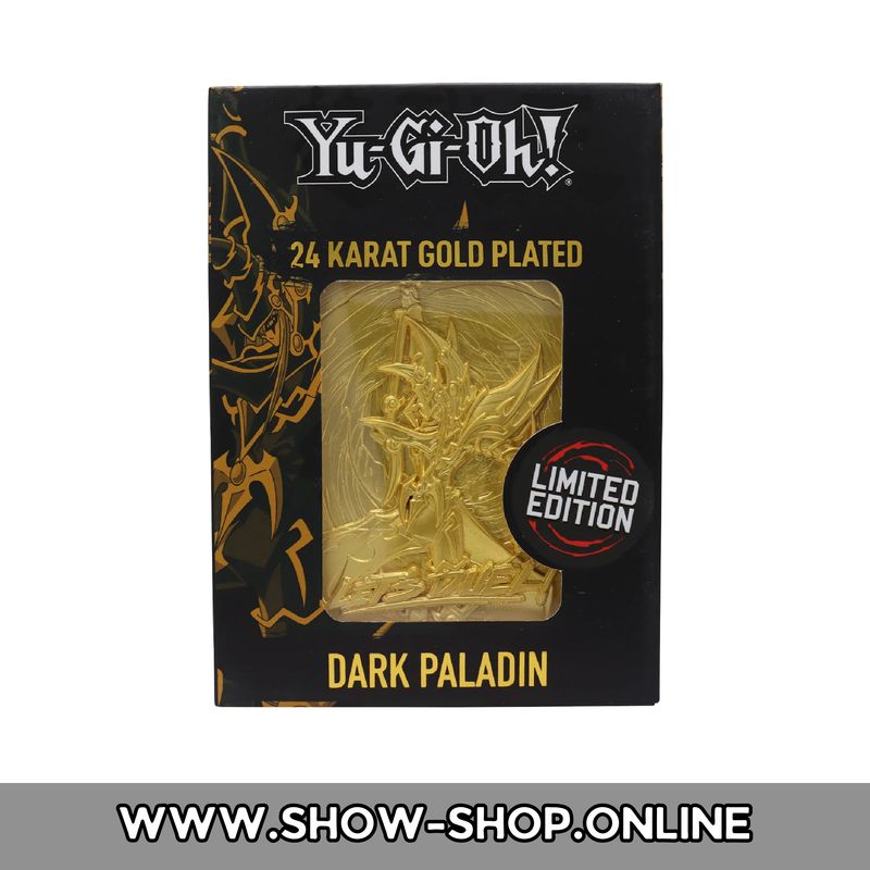 Dark Paladin 24 KARAT VERGOLDETE METALL KARTE - 5000 STÜCK AUFLAGE