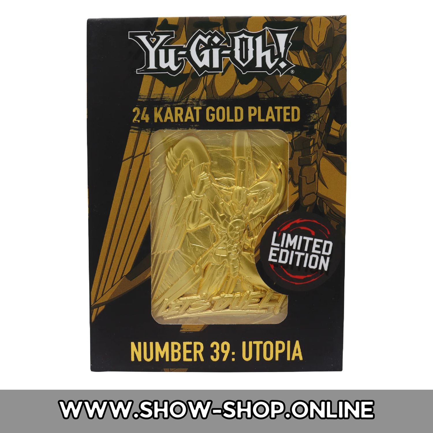 Number 39: Utopia 24 KARAT VERGOLDETE METALL KARTE - 5000 STÜCK AUFLAGE