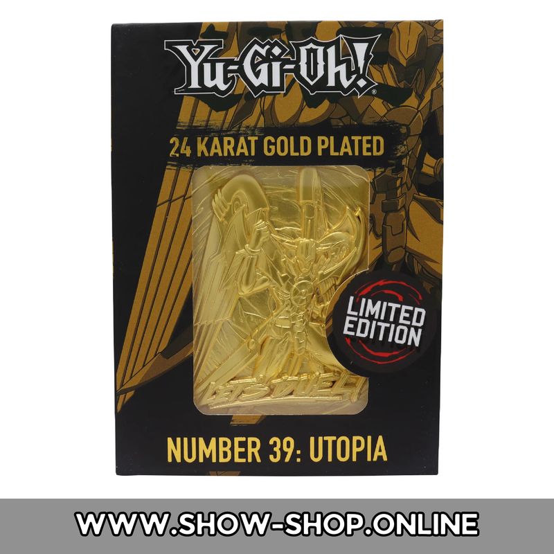 Number 39: Utopia 24 KARAT VERGOLDETE METALL KARTE - 5000 STÜCK AUFLAGE