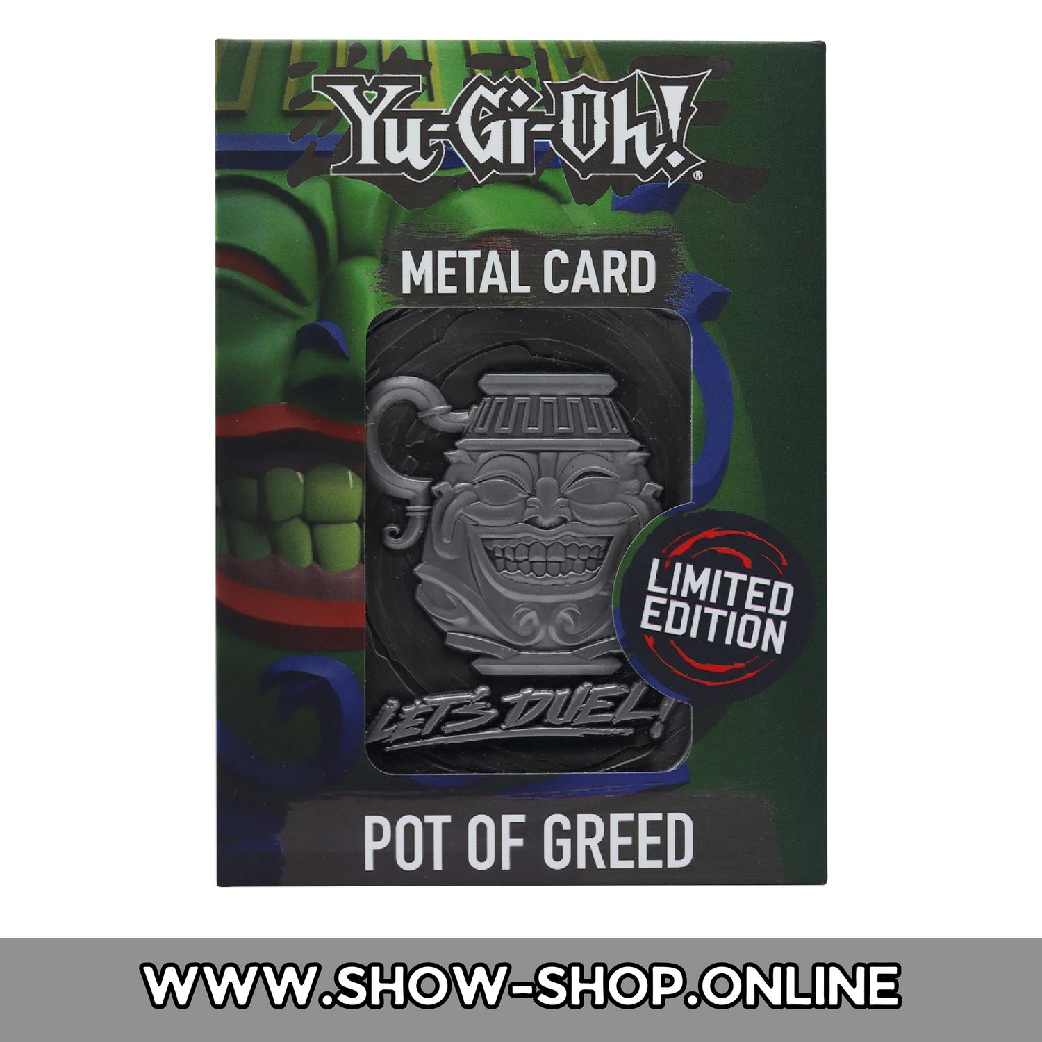 Pot Of Greed METALL KARTE - 9995 STÜCK AUFLAGE