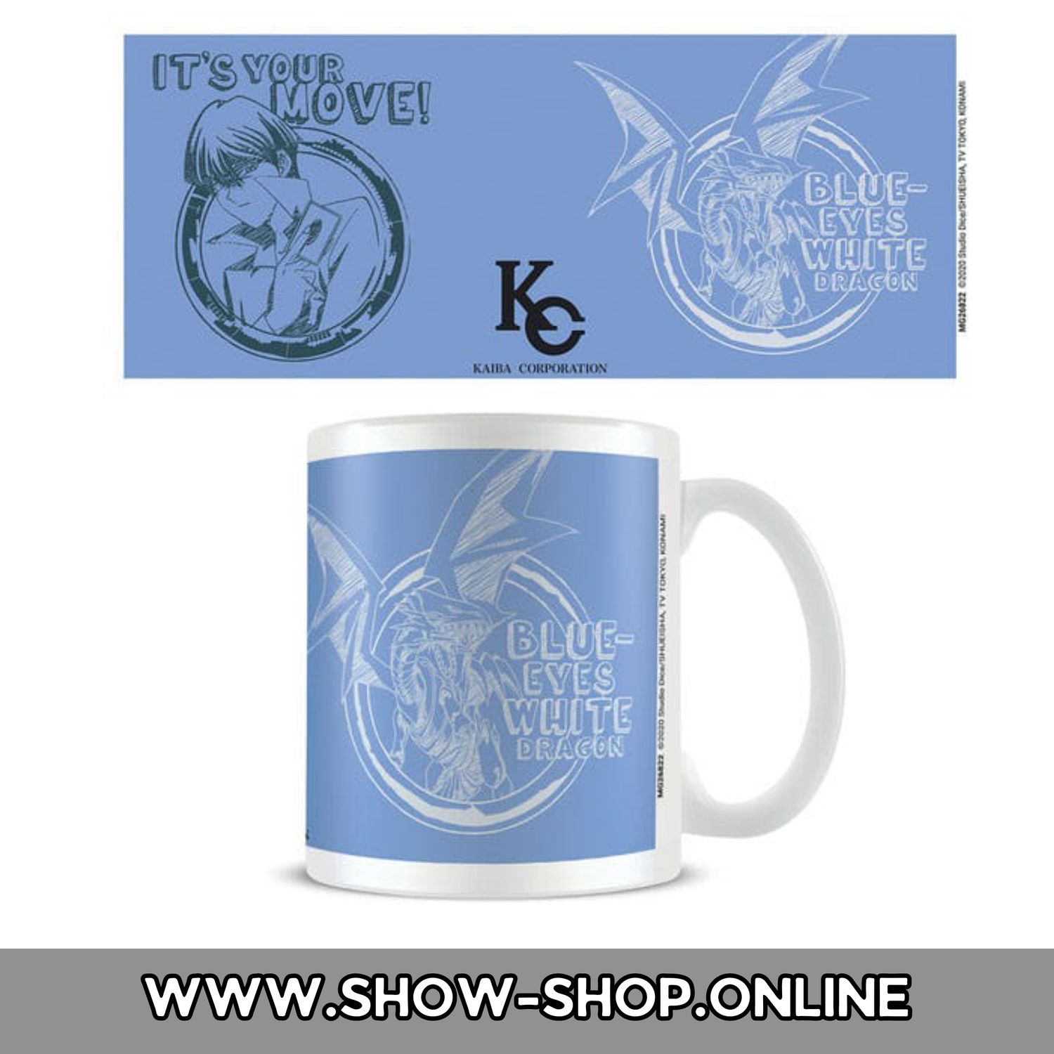 Yu-Gi-Oh! Tasse Kaiba & Blue-Eyes White Dragon