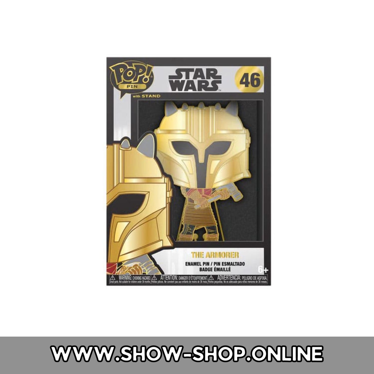 Star Wars Loungefly POP! Pin Ansteck-Pin - The Armorer 10cm