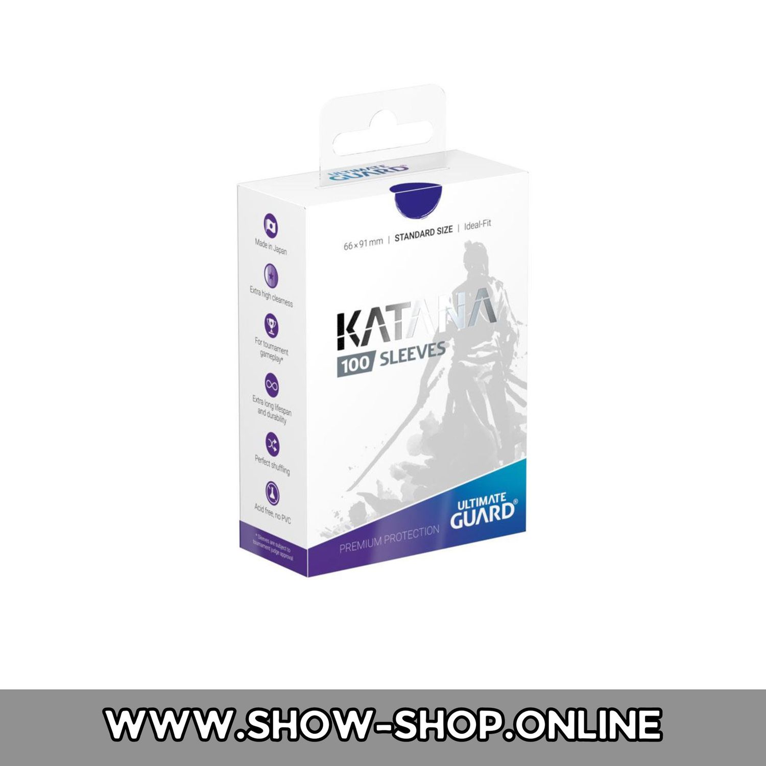 Ultimate Guard Katana Sleeves Standardgröße - Blau (100)
