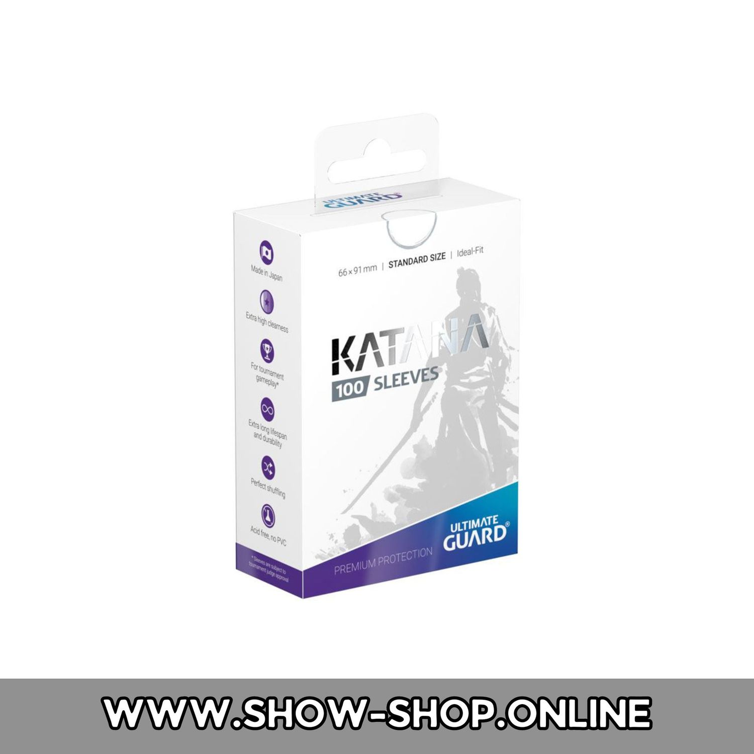 Ultimate Guard Katana Sleeves Standardgröße - Weiß (100)