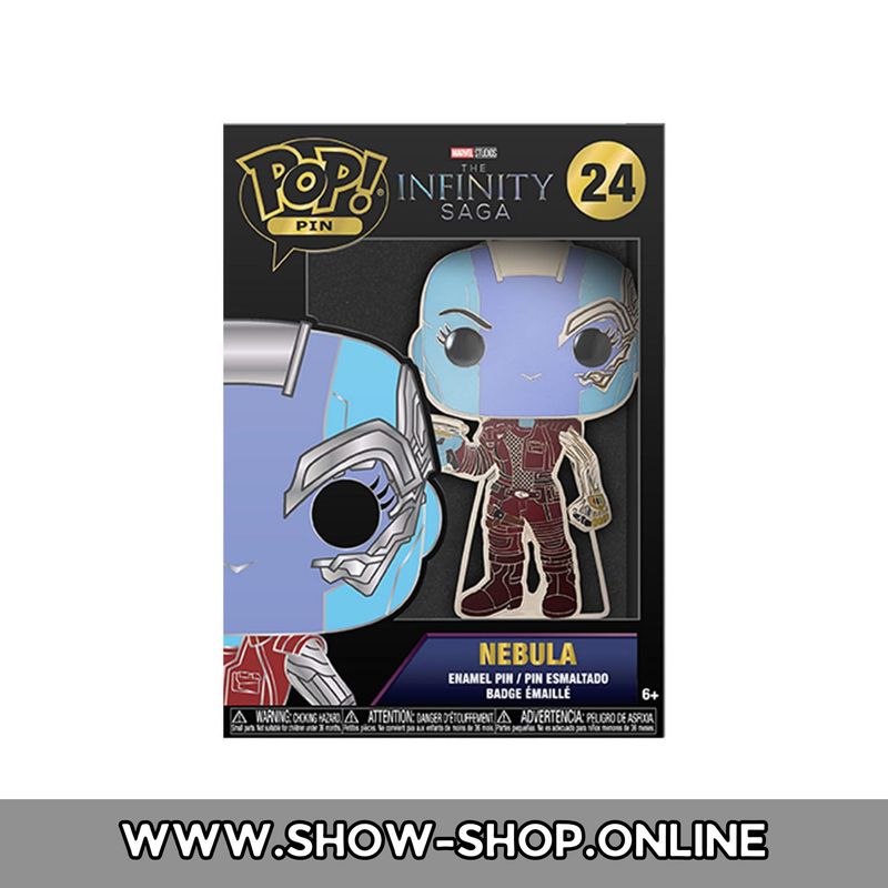 Marvel Infinity Saga POP! Pin Ansteck-Pin - Nebula 10 cm