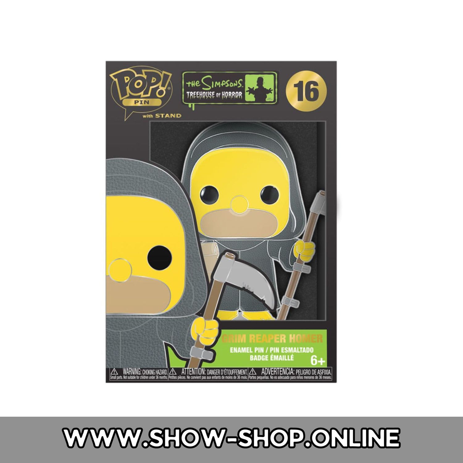 Simpsons Horror Loungefly POP! Pin Ansteck-Pin - Homer 10 cm