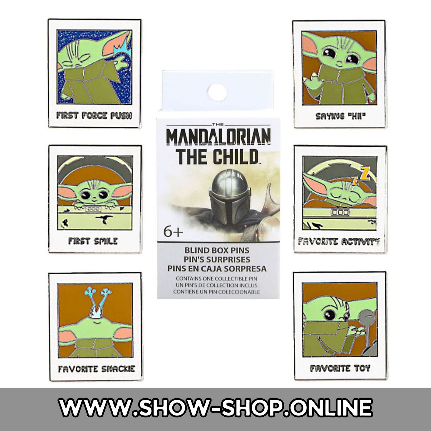 Star Wars The Mandalorian POP! Pin Ansteck-Pins - The Child 3 cm (Blind Sortiment)