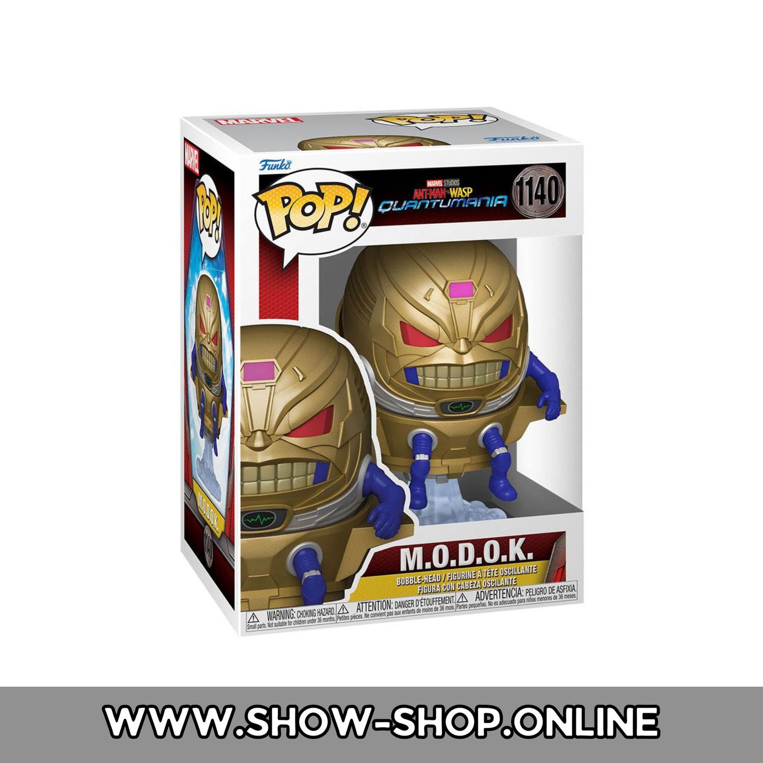 Ant-Man and the Wasp: Quantumania POP! Vinyl Figur - M.O.D.O.K. 9 cm