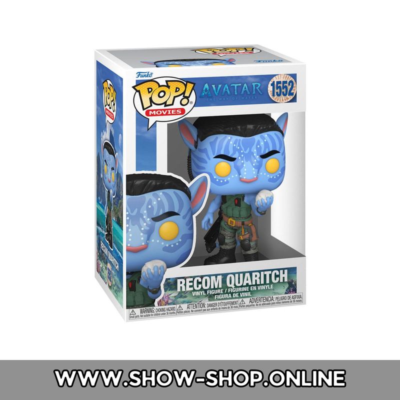 Avatar: The Way of Water POP! Movies Vinyl Figur - Recom Quaritch 9 cm