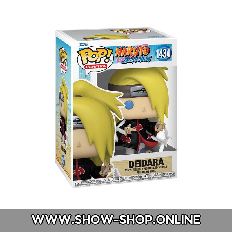 Naruto Pop! Animation Vinyl Figur - Deidara 9 cm