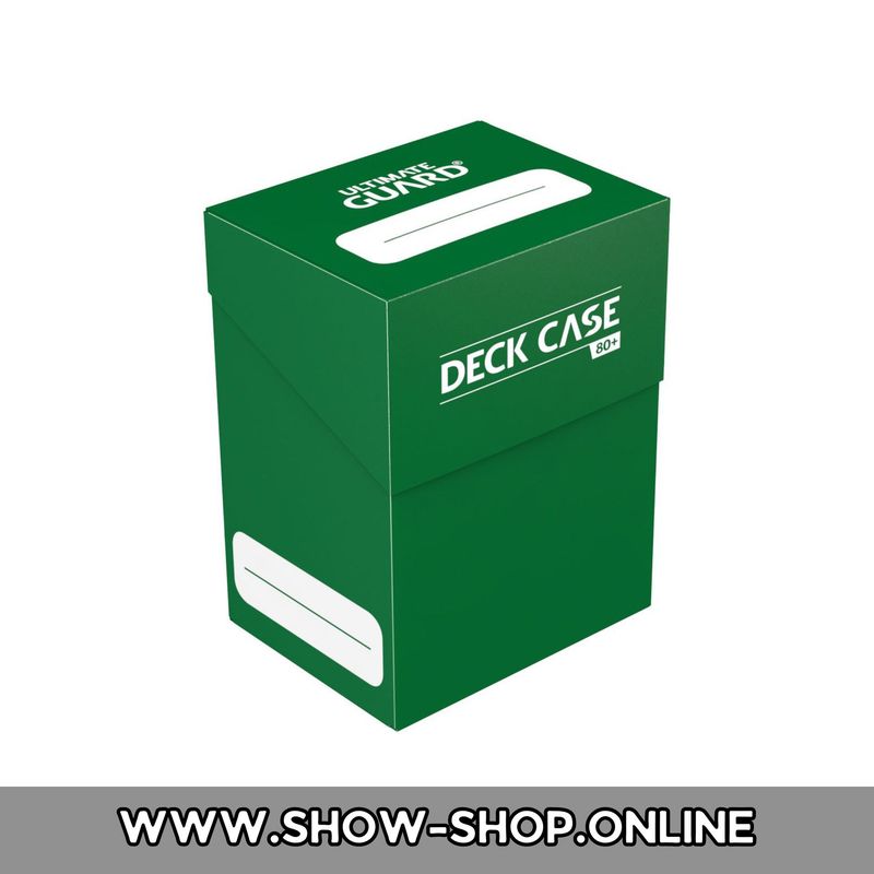 Ultimate Guard Deck Case 80+ Standardgröße - Grün