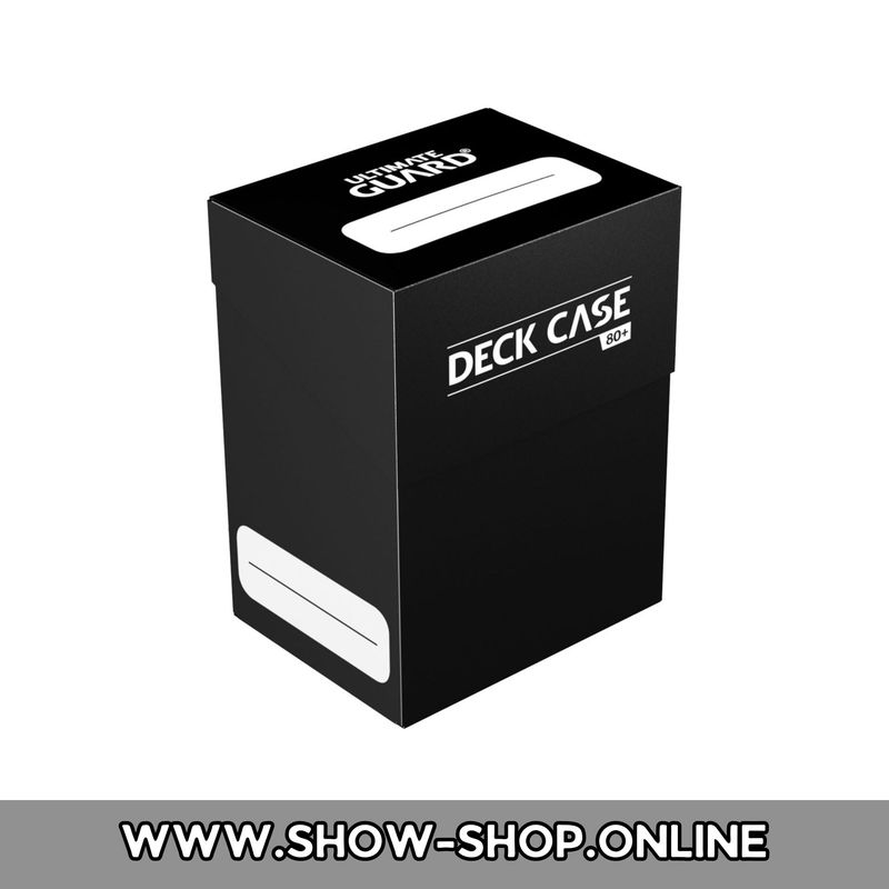 Ultimate Guard Deck Case 80+ Standardgröße - Schwarz