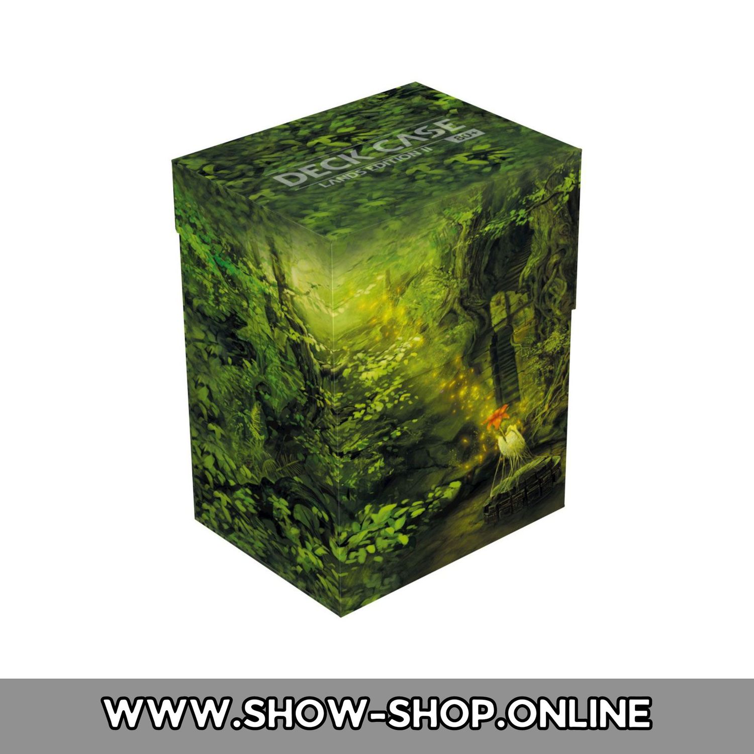 Ultimate Guard Basic Deck Case 80+ Standardgröße Lands Edition II - Wald