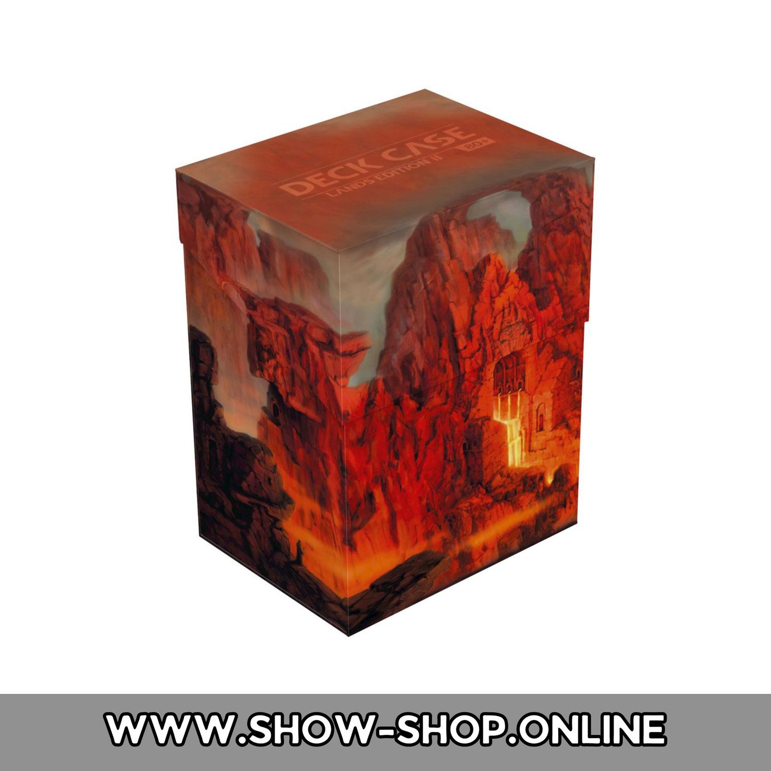 Ultimate Guard Basic Deck Case 80+ Standardgröße Lands Edition II - Gebirge