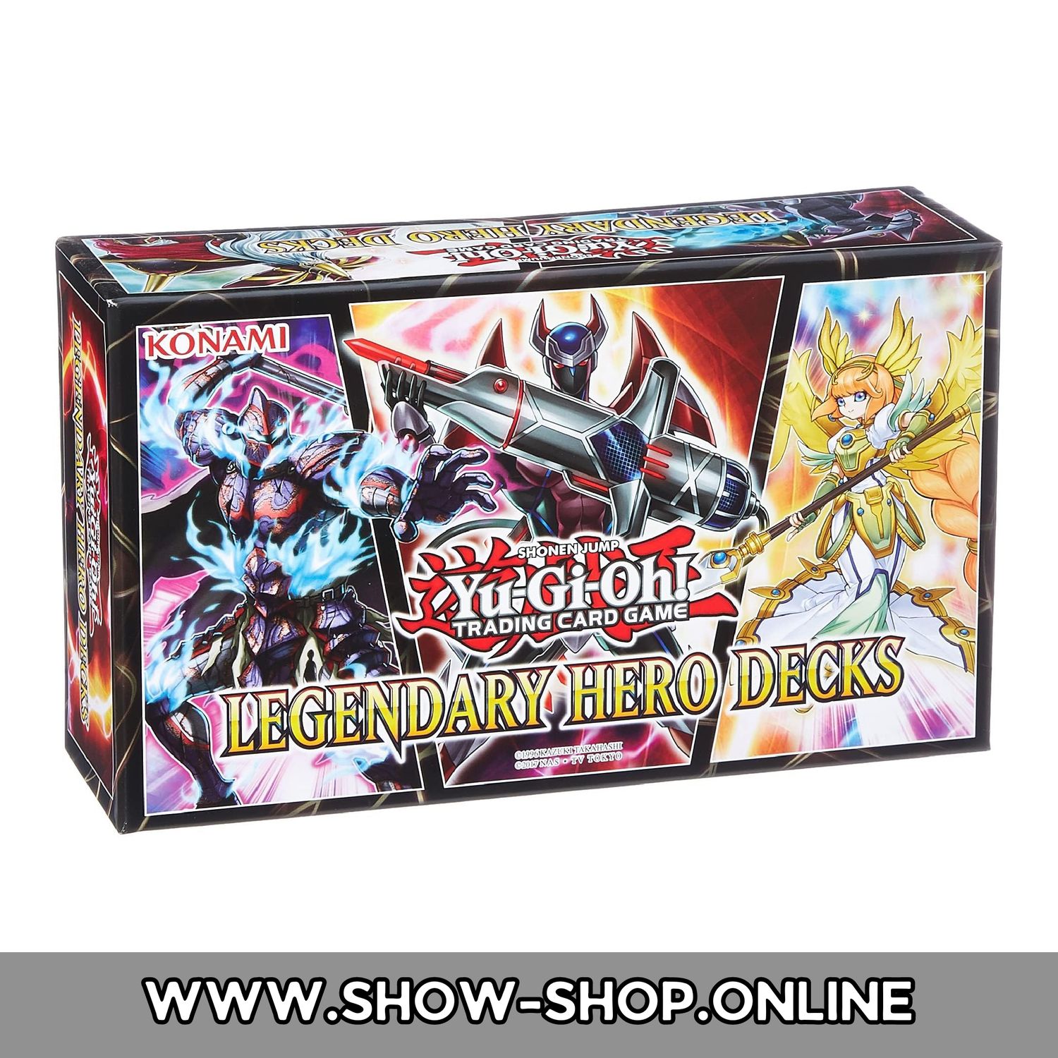 Legendary Hero Decks BOX - 1. Auflage Deutsch - (§24 Differenzbesteuert)