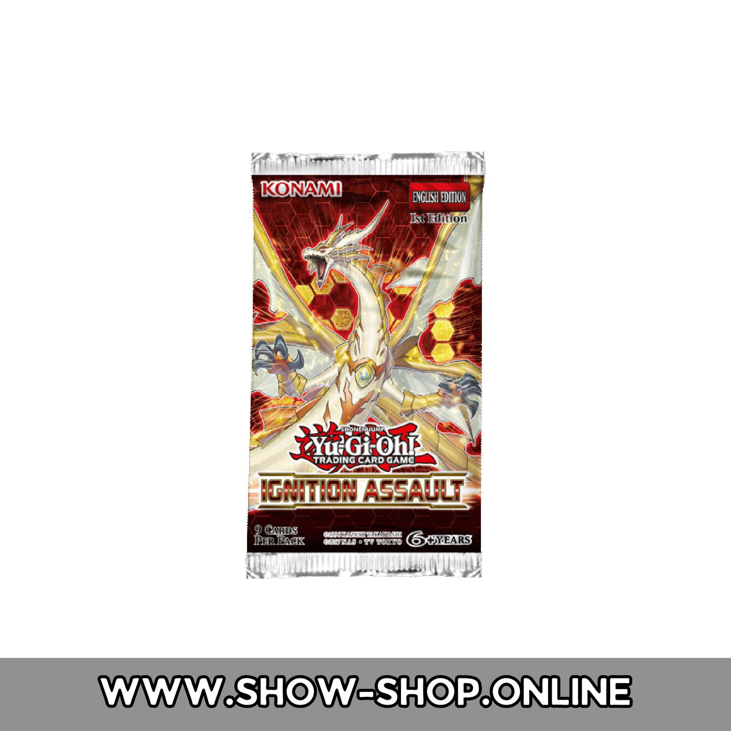 Yu-Gi-Oh - Ignition Assault BOOSTER - 1. Auflage Deutsch -  (§24 Differenzbesteuert)