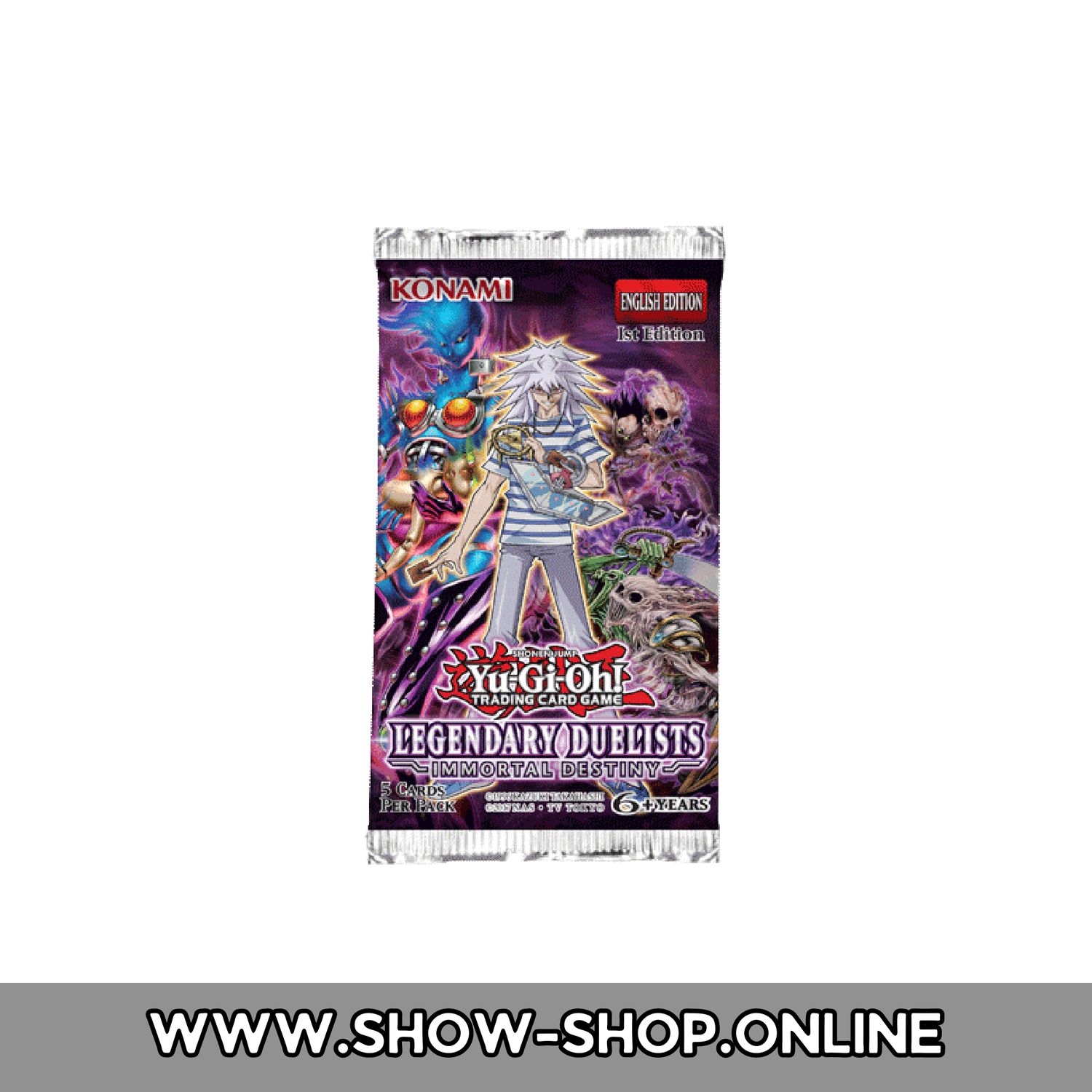 Yu-Gi-Oh - Legendary Duelists: Immortal Destiny BOOSTER - 1. Auflage Deutsch  - (§24 Differenzbesteuert)