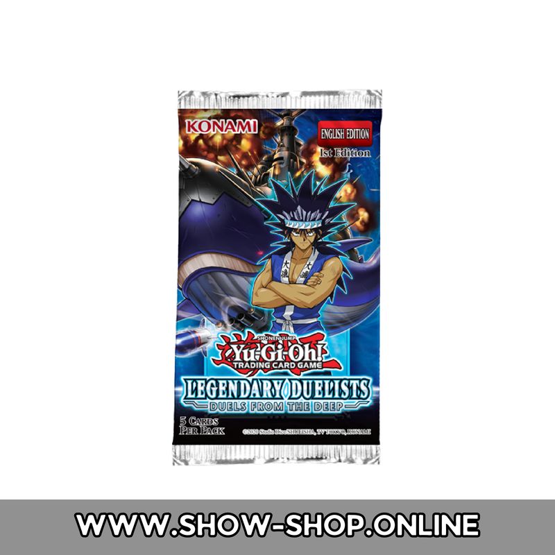 Yu-Gi-Oh - Legendary Duelists: Duels From The Deep BOOSTER - 1. Auflage Deutsch  - (§24 Differenzbesteuert)