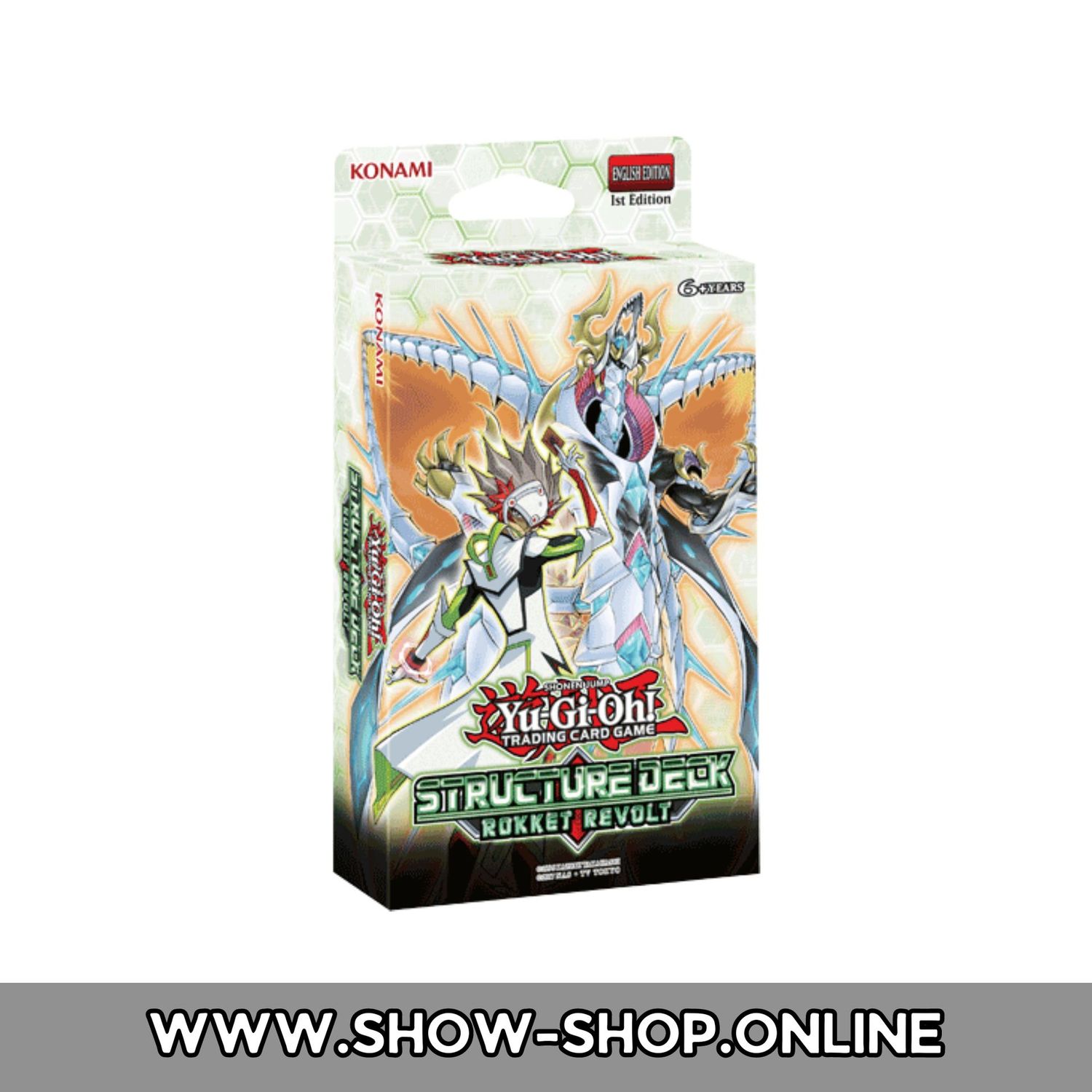 Rokket Revolt STRUCTURE DECK - 1.Auflage Deutsch   - (§24 Differenzbesteuert)