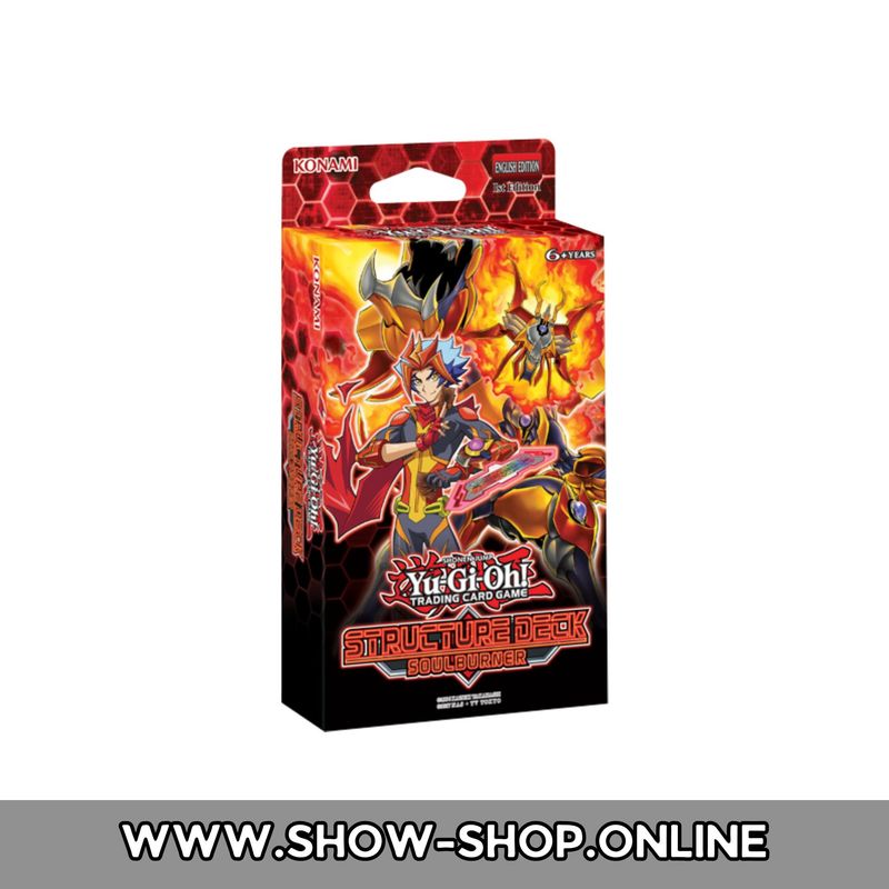 Soulburner STRUCTURE DECK -  1. Auflage Deutsch   - (§24 Differenzbesteuert)