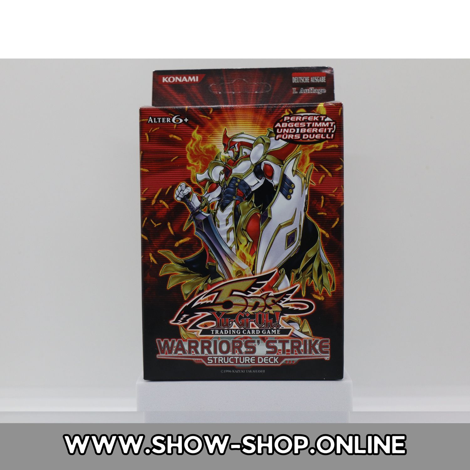 5DS - Warriors Strike STRUCTURE DECK -  1. Auflage Deutsch -  (§24 Differenzbesteuert)