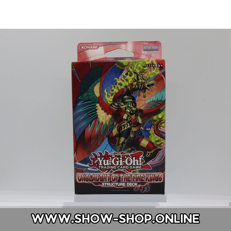 Onslaught of the Fire Kings STRUCTURE DECK -  1. Auflage Deutsch  - (§24 Differenzbesteuert)