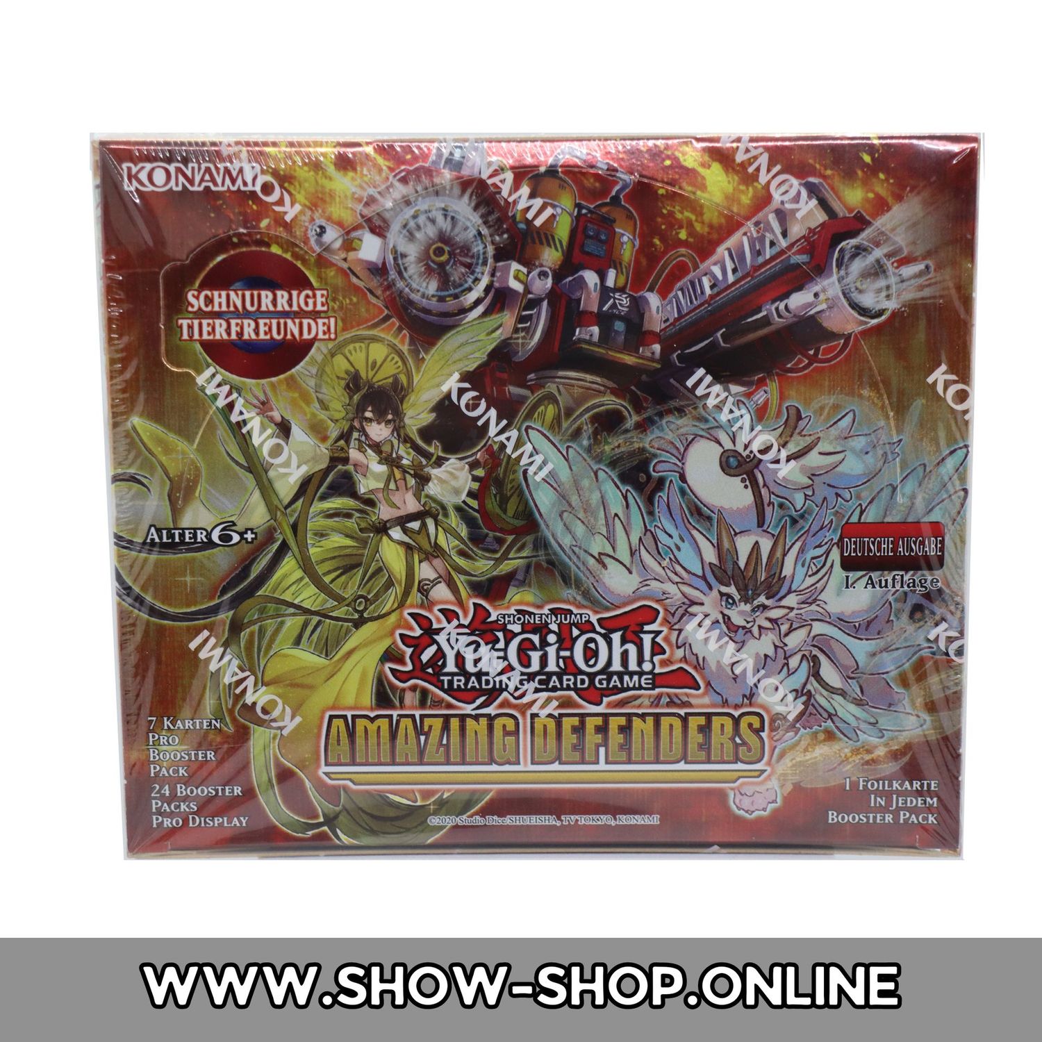 Yu-Gi-Oh! Amazing Defenders DISPLAY - 1. Auflage Deutsch