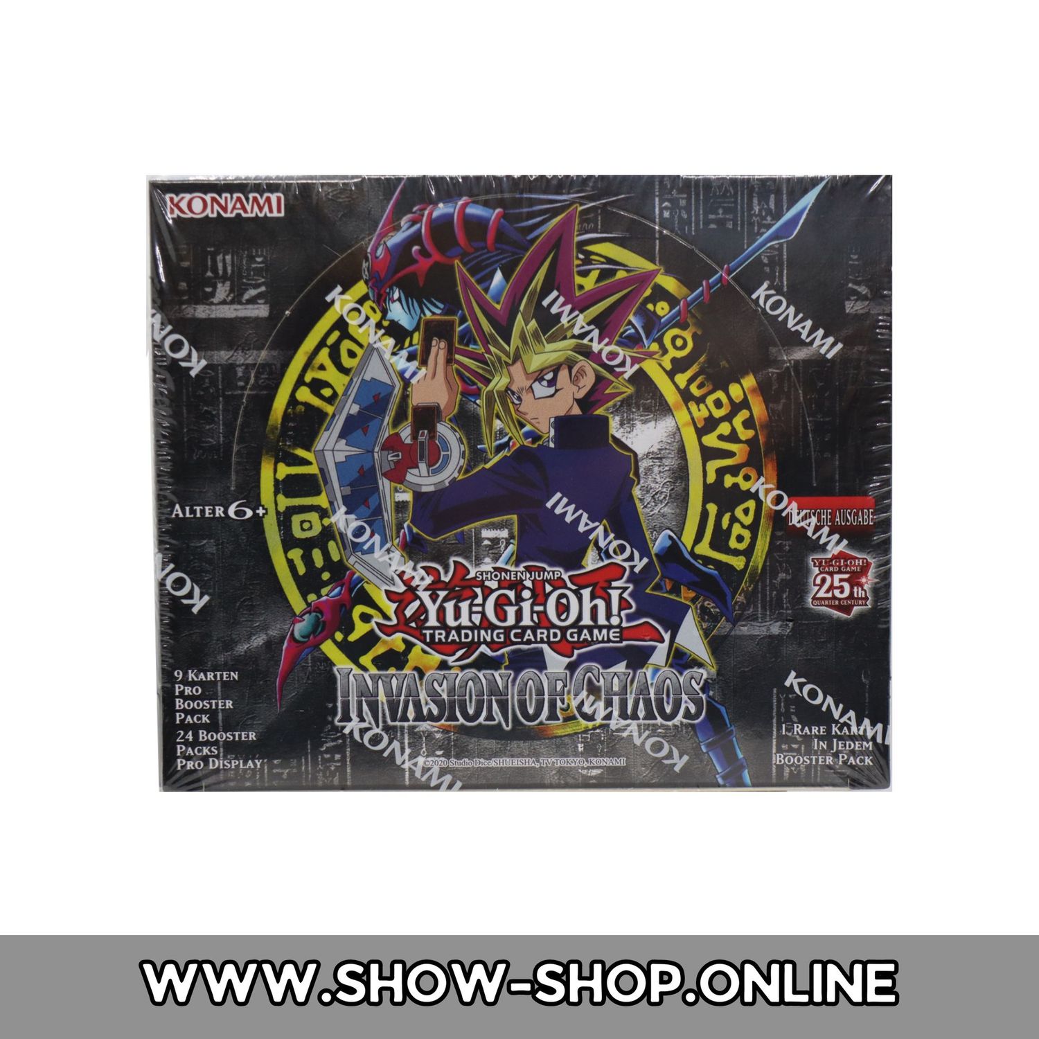 Yu-Gi-Oh! Invasion of Chaos 25th Anniversary DISPLAY - Reprint Deutsch