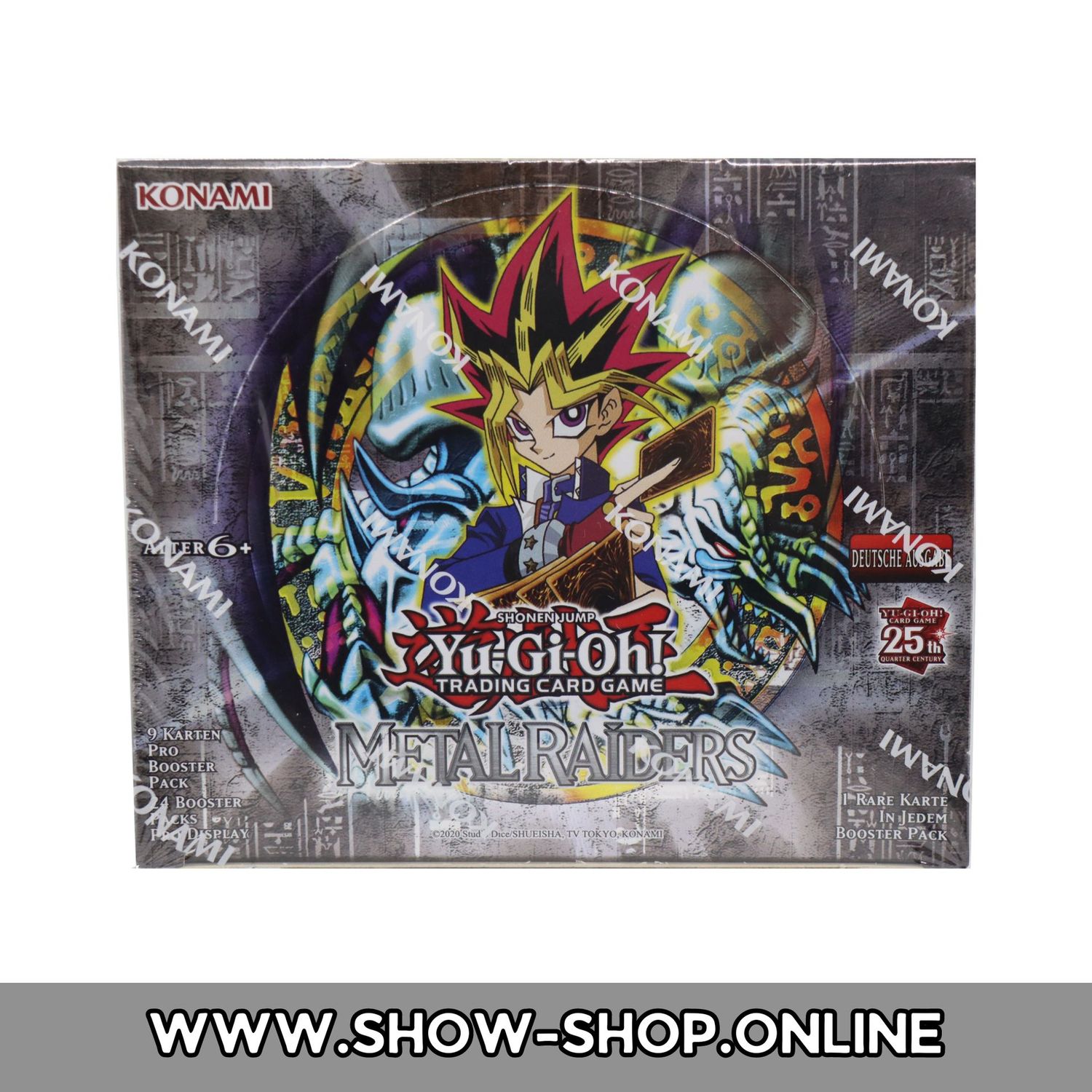 Yu-Gi-Oh! Metal Raiders 25th Anniversary DISPLAY - Reprint Deutsch
